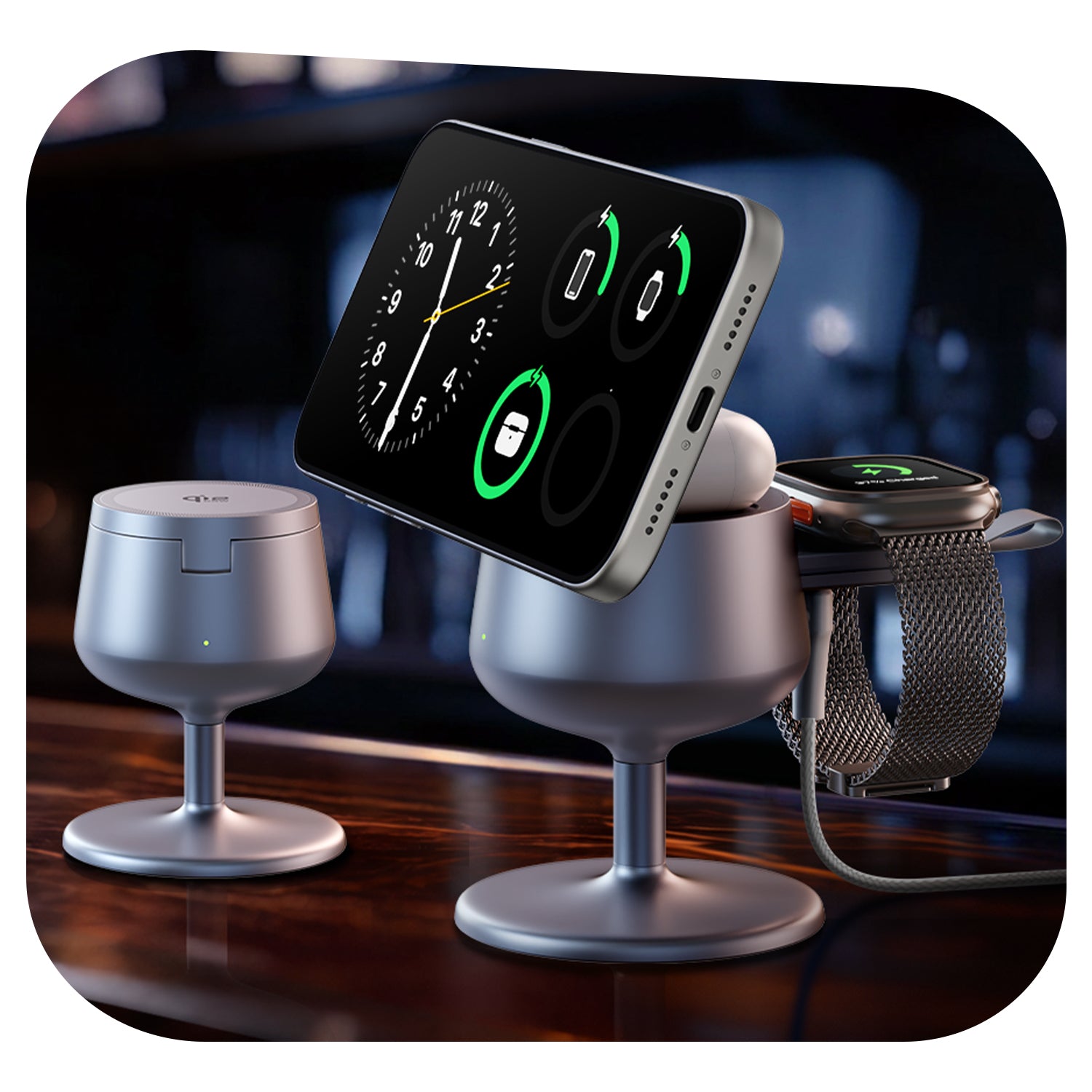 GEEKERA 25W Qi2.2 Magnetic Wireless Charger for Apple Devices