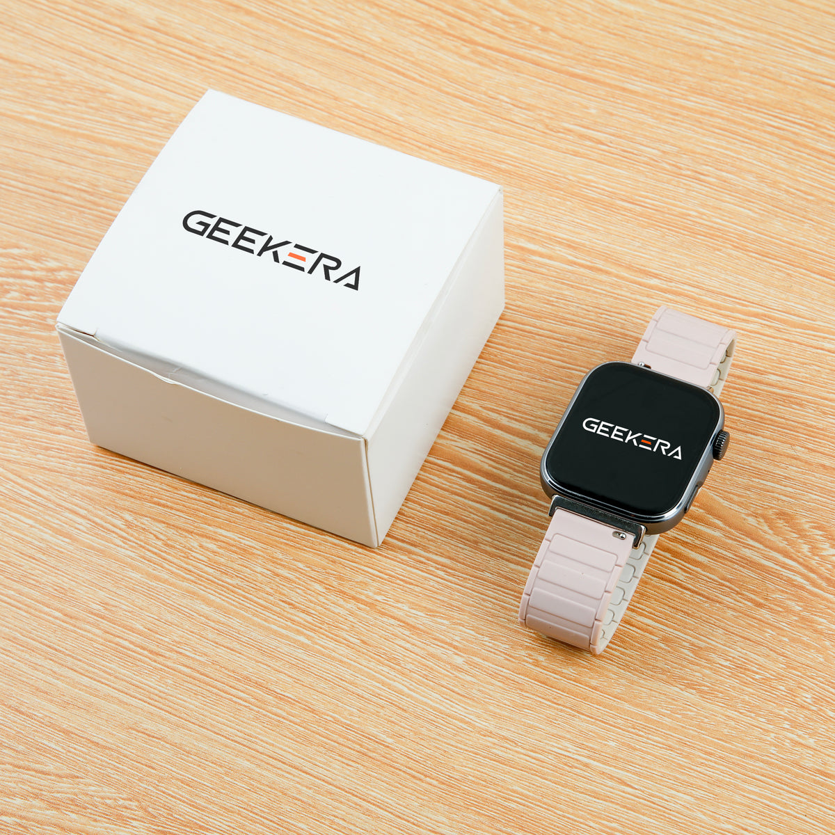Smartwatch passend für Android und iPhone, IP68, als Geschenk, Schwarz