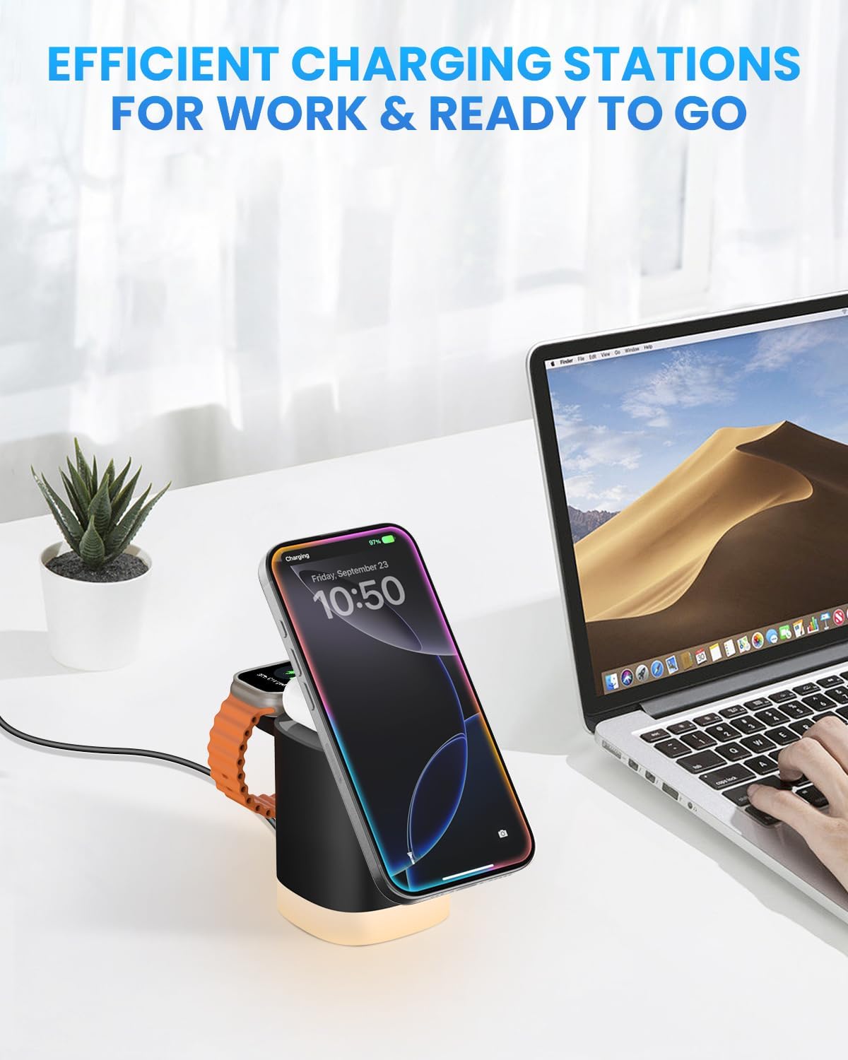 Simplify Your Apple Ecosystem: The Ultimate GEEKERA 3-in-1 Magnetic Foldable Charging Station (40% Off Inside!)
