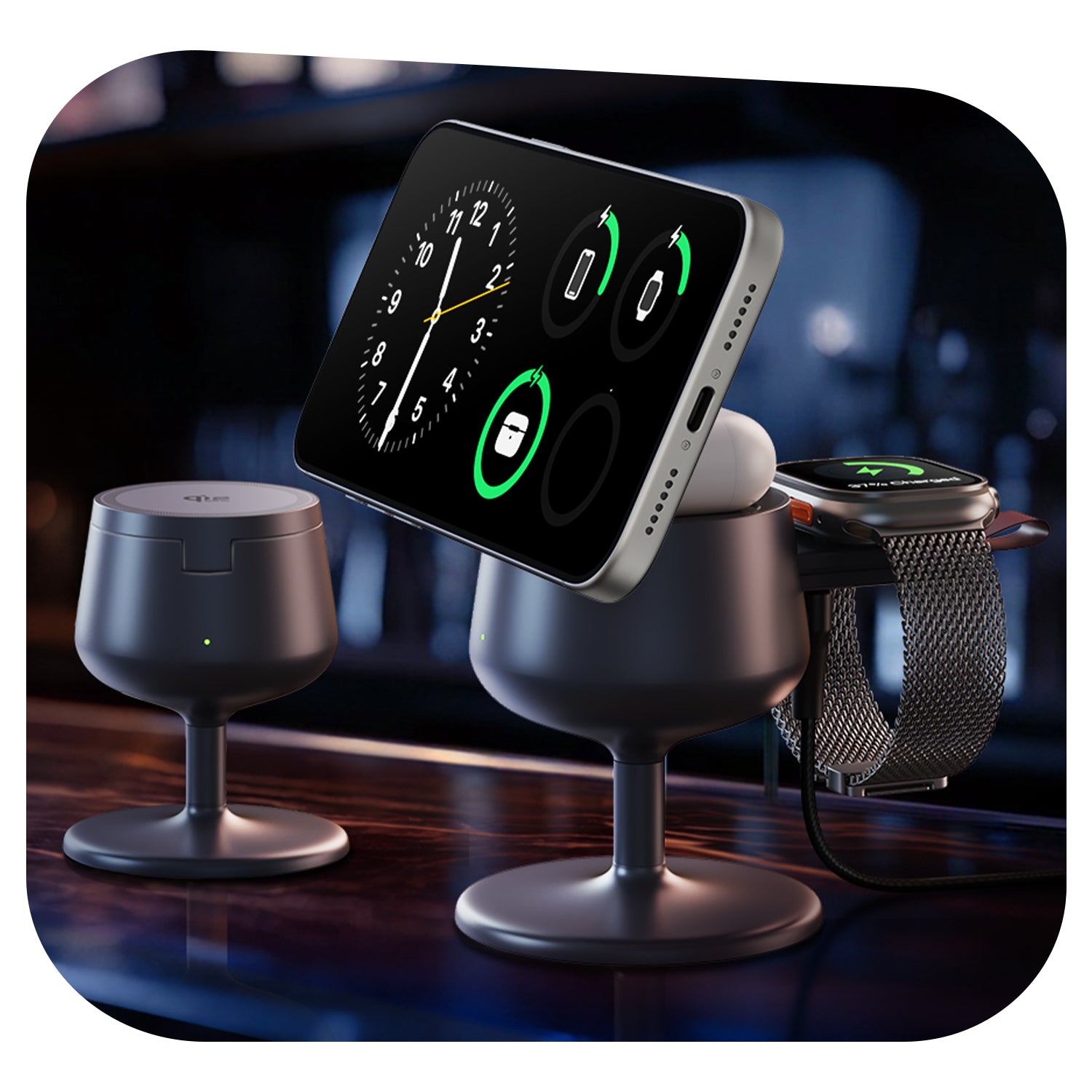 GEEKERA 25W Qi2.2 Magnetic Wireless Charger for Apple Devices