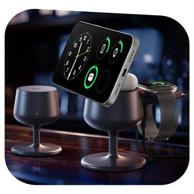 GEEKERA 25W Qi2.2 Magnetic Wireless Charger for Apple Devices