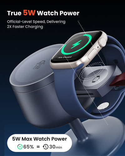 GEEKERA 25W Qi2.2 Magnetic Wireless Charger for Apple Devices