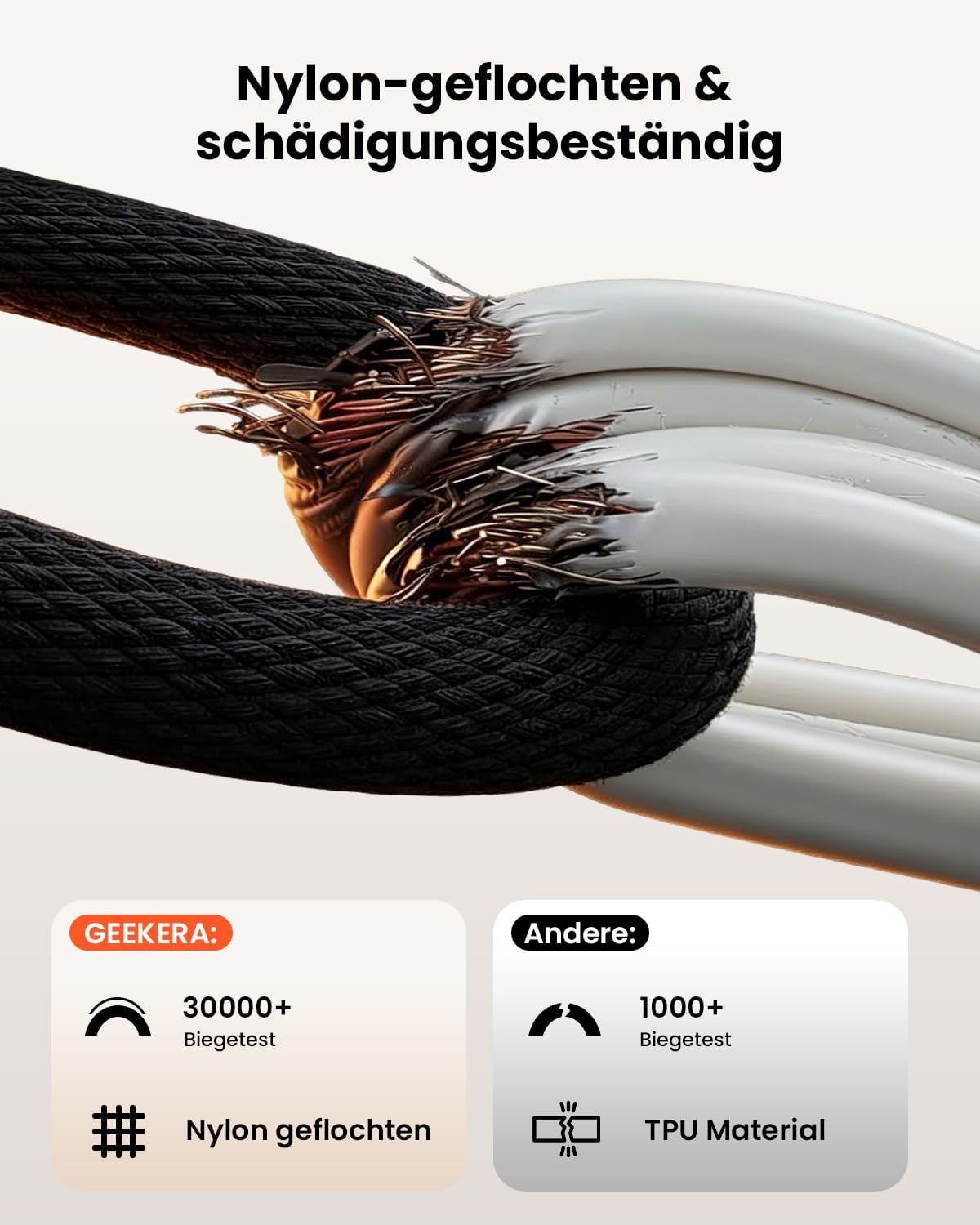 GEEKERA Qi2 25W magnetisches Ladegerät: Ultradünn flach für Apple