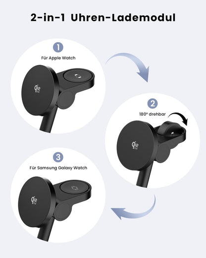 GEEKERA Magnetische induktive Ladestation für Samsung