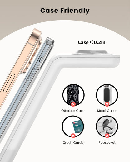 GEEKERA 3-in-1 Apple charger, fast charge for iPhone 16-11, Watch Ultra-2, AirPods Pro-2