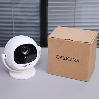 Mini-Beamer mit WiFi 6 und Bluetooth, tragbarer Filmprojektor, 4K-Unterstützung